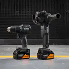 Kit 18V Berbequim Perc. + Rebarbadora MCLAREN DCK2223MP2T-QW - Kit 18V Berbequim Perc. + Rebarbadora MCLAREN DCK2223MP2T-QW